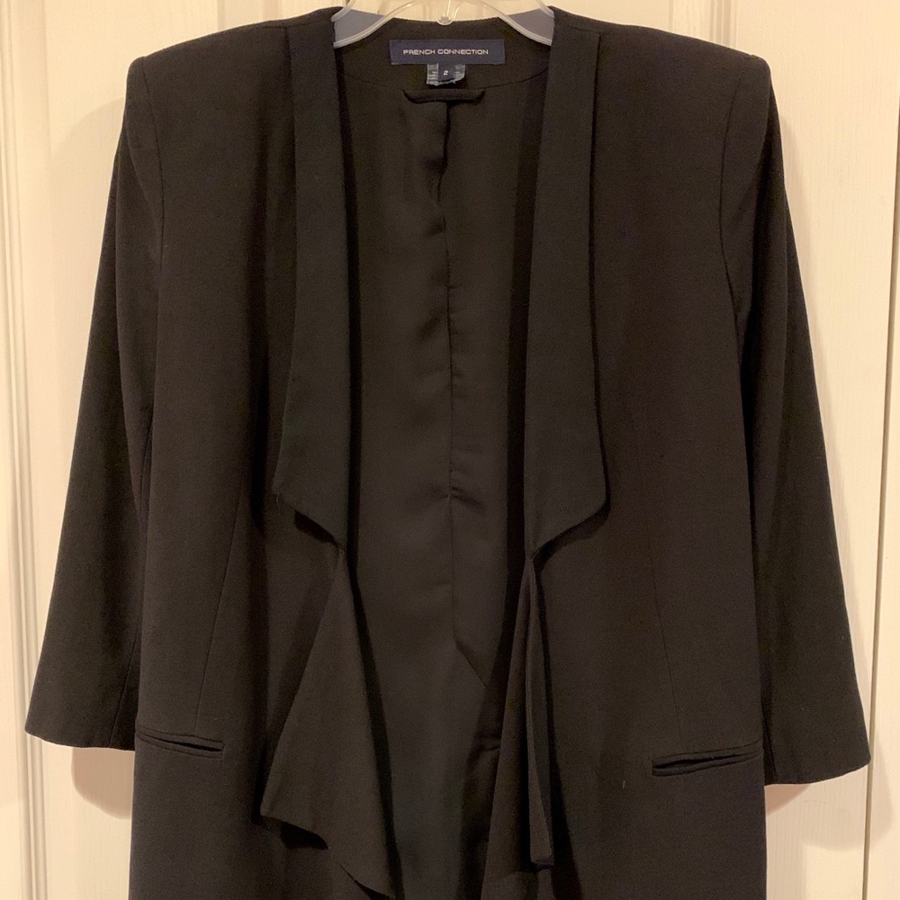 French Connection Blazer size 2 Black